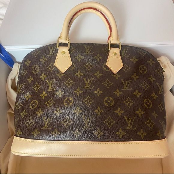 Louis Vuitton Handbags - Louis Vuitton Alma PM Restored by LV 1997 Authentic NEW Vachetta